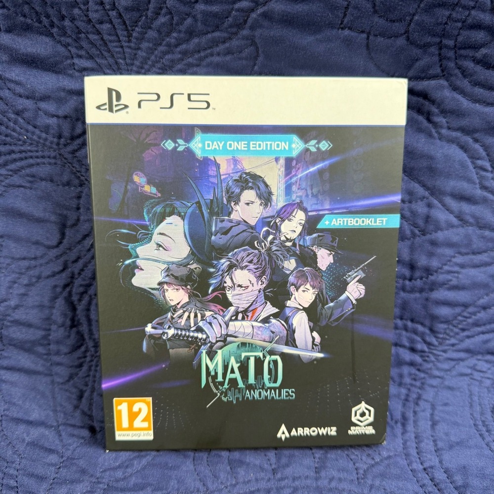 Mato Anomalies Day One Edition Sony PlayStation 5 PS5 RPG Game with Artbook
